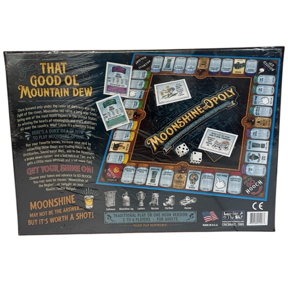 Moonshine-O-Poly Board Game - Picture 4 of 4